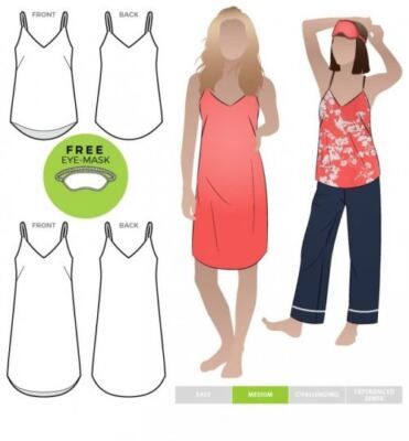 Style Arc Schnittmuster Camisole Nachthemd Größen 18-30