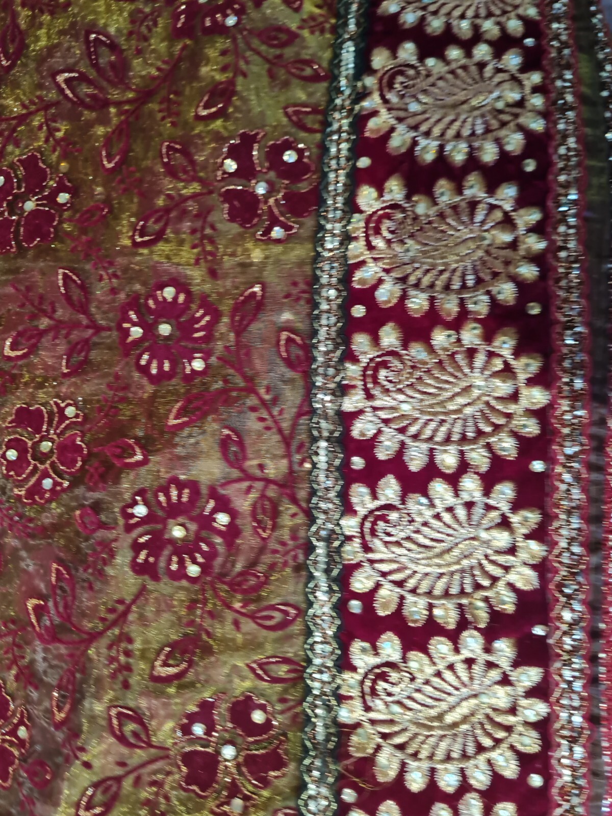 NEW SAREE INDIAN SAREE BLOUSE DESIGNER PAKISTANI BOLLYWOOD PARTY WEDDING WEAR image 3