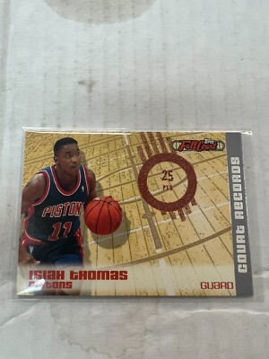 Isiah Thomas 2005-06 Topps Full Court Records #CR11 #0580/1499 NrMt