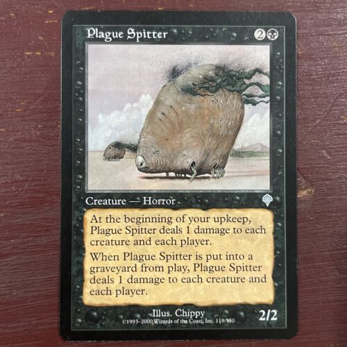 Plague Spitter (MTG) 2000 Wizards Of The Coast Magic The Gathering UNPLAYED! - Bild 1 von 2