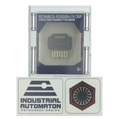 Droid Depot Personality Chip Black First Order Disney Star Wars Galaxy's Edge