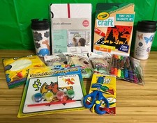 Craft Activity lot for kids - Mugs-Painting-woodshop-doodle pillowcase  Clay