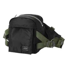 PORTER PX TANKER Nylon FANNY PACK 376-08391 Black Hip Bag Yoshida Co. JPN