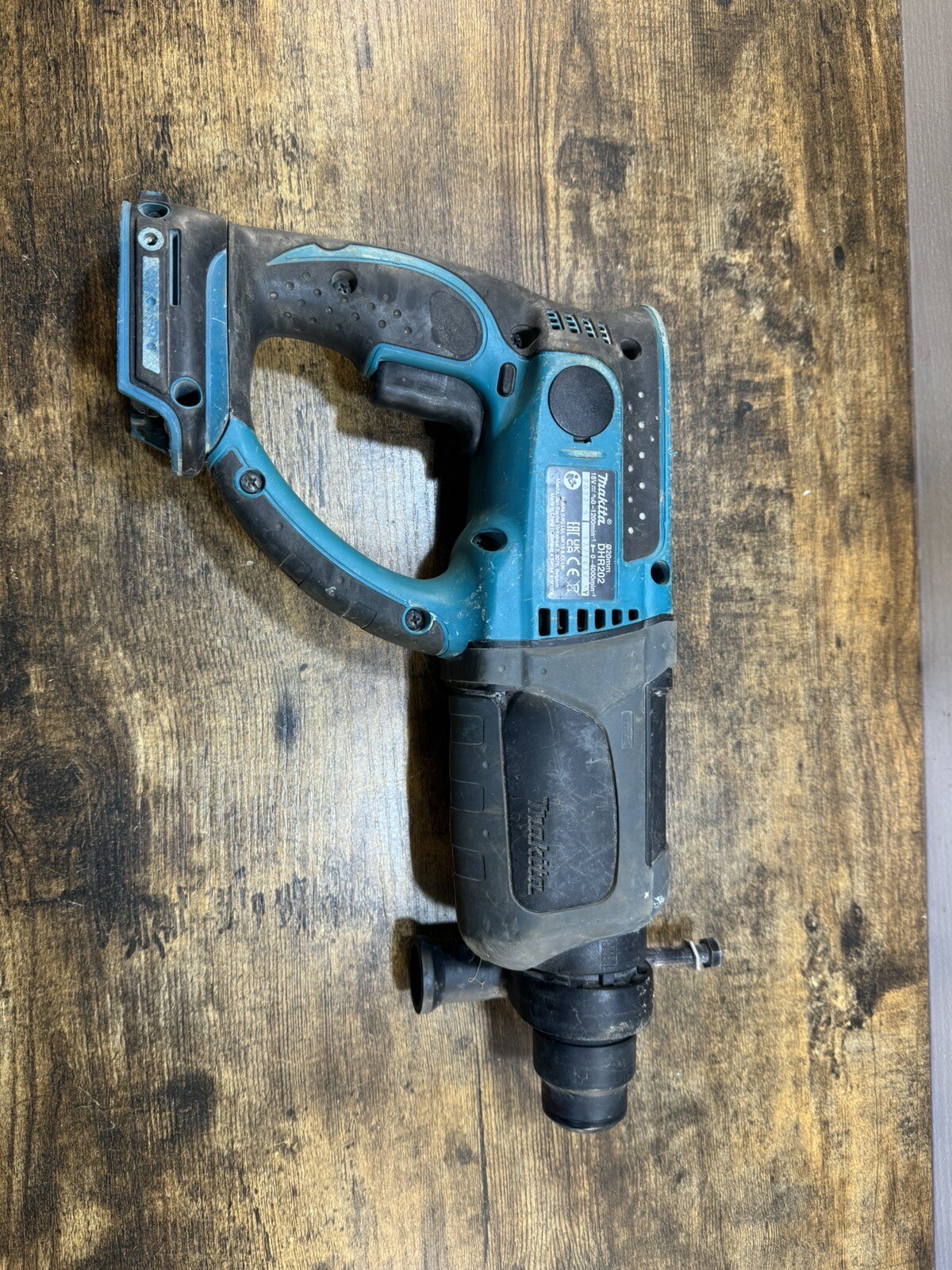 **FAULTY** Makita DHR202 Rotary Hammer Drill Body Only 692621080761 eBay