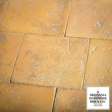 Buff Floor Tile 9" x 9" Handmade Pamment (price per tile) Britannia Bricks