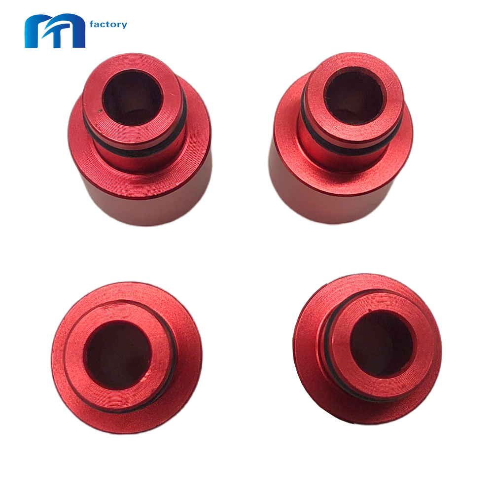 4pcs Racing Fuel Injector Top Hats Adapters RDX Injectors to B16 B18