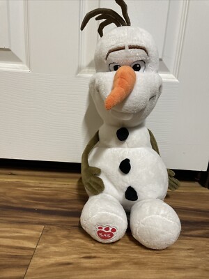 Build A Bear Disney Frozen Olaf 18  Snowman Plush Stuffed Animal BAB Workshop