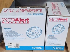 SYSTEM SENSOR SCWH CEILING STROBE WHITE HIGH CANDELA 