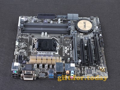 ASUS Z97M-PLUS LGA 1150 Intel Z97 HDMI USB3.0 HDMI DVI VGA Motherboard With I/O