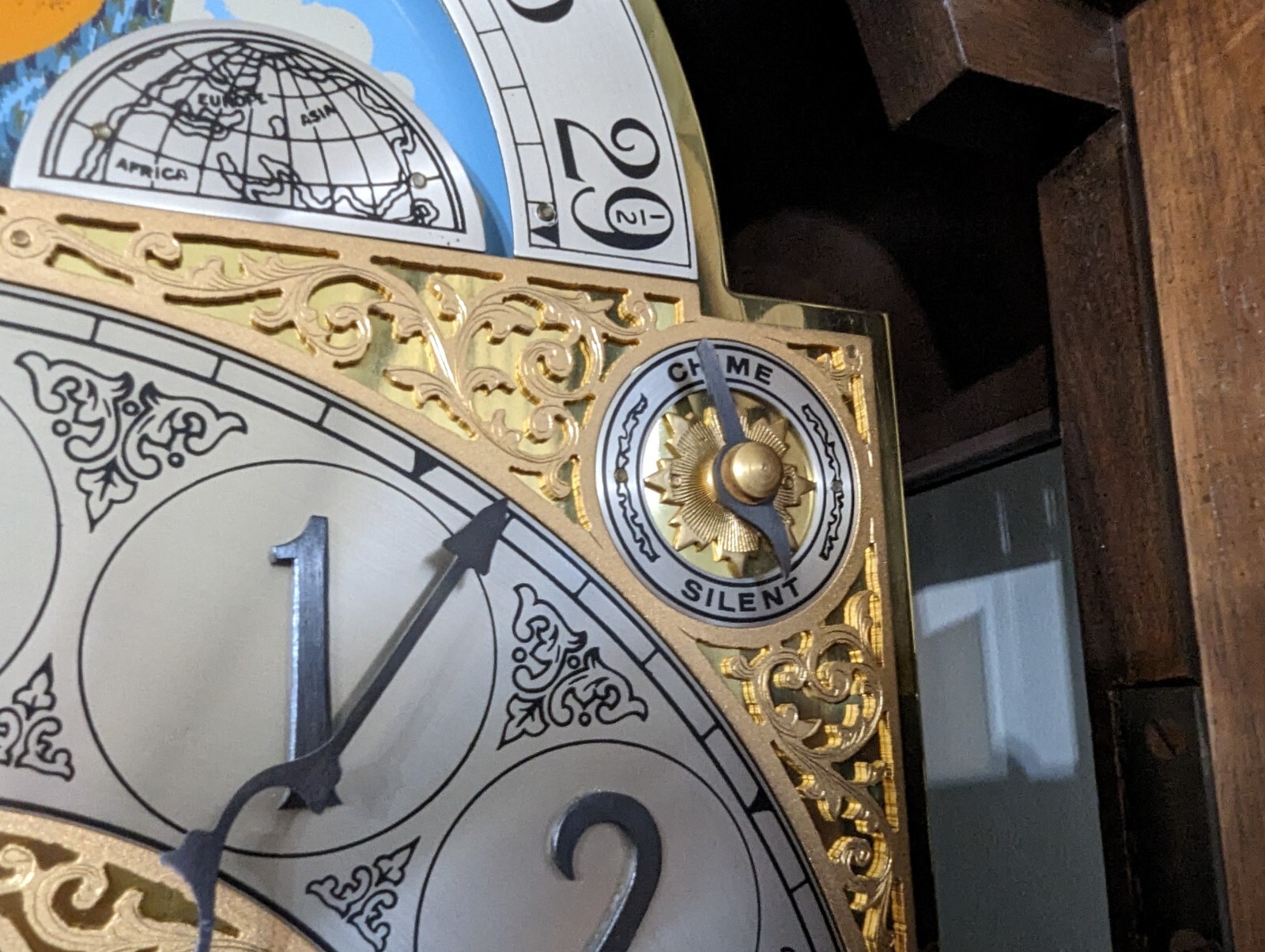 Herschede 9 Tube No. 217 Grandfather Clock