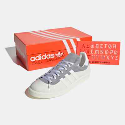 Adidas x Cali Dewitt Campus 80's in Grey/White IG3137 Sz 10.5 & 12