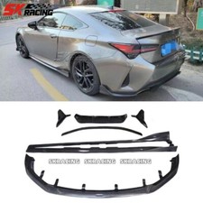 Real Carbon Fiber Rear Trunk Spoiler Wing For Lexus Rc300 Rc350 F-sport 2019