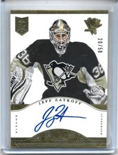 2013/14 PANINI DOMINION JEFF ZATKOFF GOLD PARALLEL AUTO RC #118 #d/50