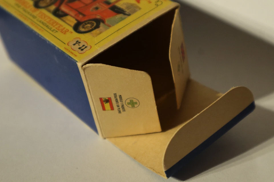 Matchbox Lesney Modell of Yesteryear  Y-11 B 1912 Packard Landaulet OVP - Bild 2 von 4