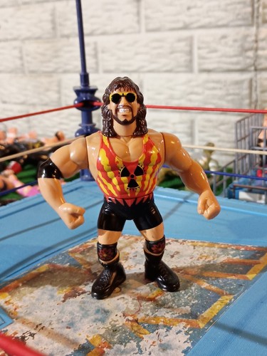 wwf hasbro figures loose Atom Bomb...