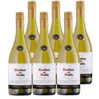 6 Casillero Del Diablo Chardonnay Concha Y Toro Chile 13,5 % Vol 75Cl