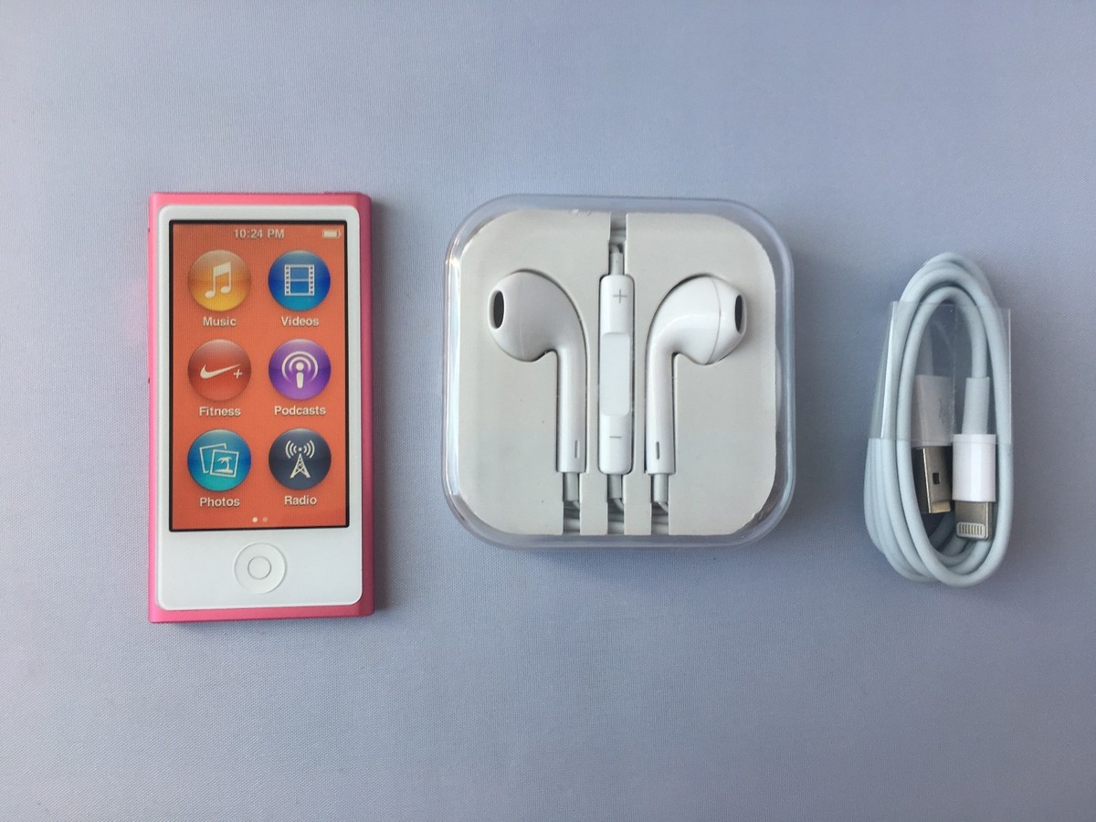 アップルアイポッドナノApple iPod nano 第7世代 16GB ピンク NEW! Apple iPod nano 7th Generation Pink (16 GB) MP3 Player