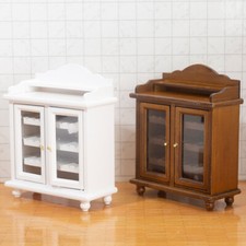 Casa de muñecas escala 1:12 muebles gabinete de vino estante bar bodega villa miniatura