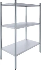 Heavy duty NSF Commercia Galvanized Steel Dry Storage Unit