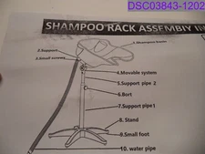 Zeny Portable Shampoo Basin P/N A13-1046