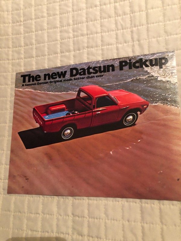 Datsun 620 publications - Set #2