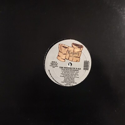 THE BROOKLYN X ILE   You Got Me Burnin   Vinile 12 Mix   1992 LEGACY