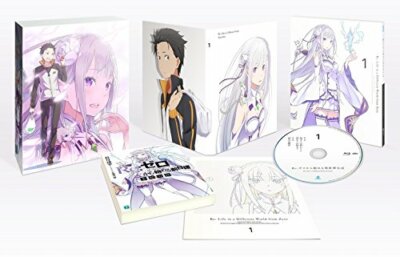 ReZero Starting Life in Another World Vol.1 Bluray Japan Version