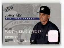 1995 Studio New York Yankees Baseball Card #155 Jimmy Key
