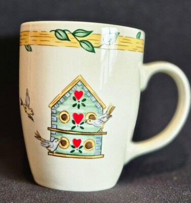 Thompson China Patterns Vintage Thompson Pottery Birdhouse China Coffee Mug | eBay