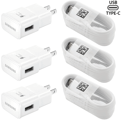 Original Samsung Galaxy S10 Note10 S8 S9 Plus Fast Wall Charger OEM Type-C Cable - Picture 12 of 66