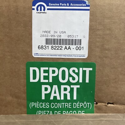 Genuine Mopar Complete Valve Body 68318222AA
