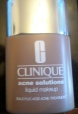 NEW Clinique Acne Solutions Liquid Makeup 1oz 12 Fresh Clove D Foundation