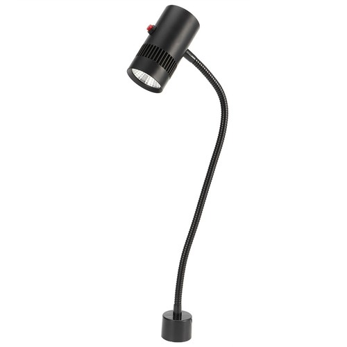 LED Magnetic Base Work Light Adjustable Gooseneck Work Lamp 7W For Lathe Machine - Picture 9 of 12