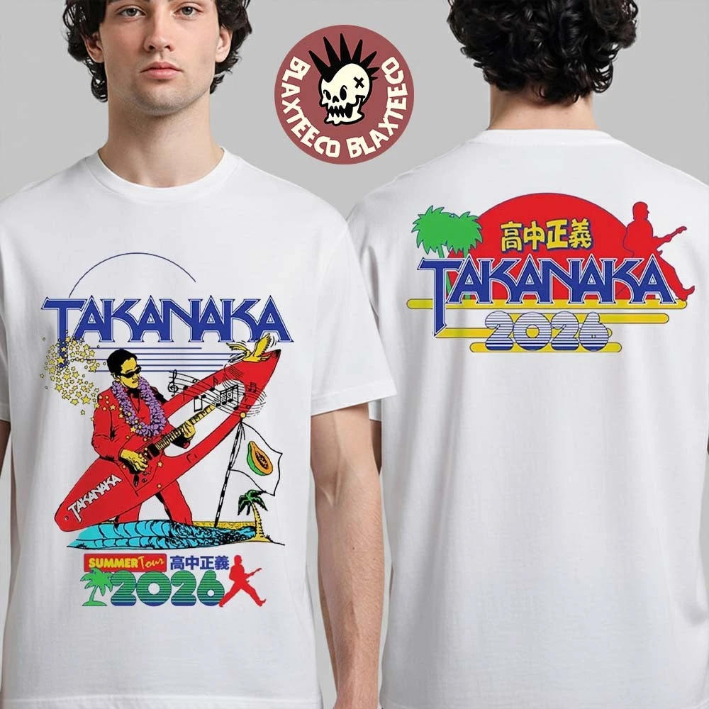 Masa,yoshi Taka,naka Super Taka,naka World Live 2026 Summer Tour Merch T-Shirt