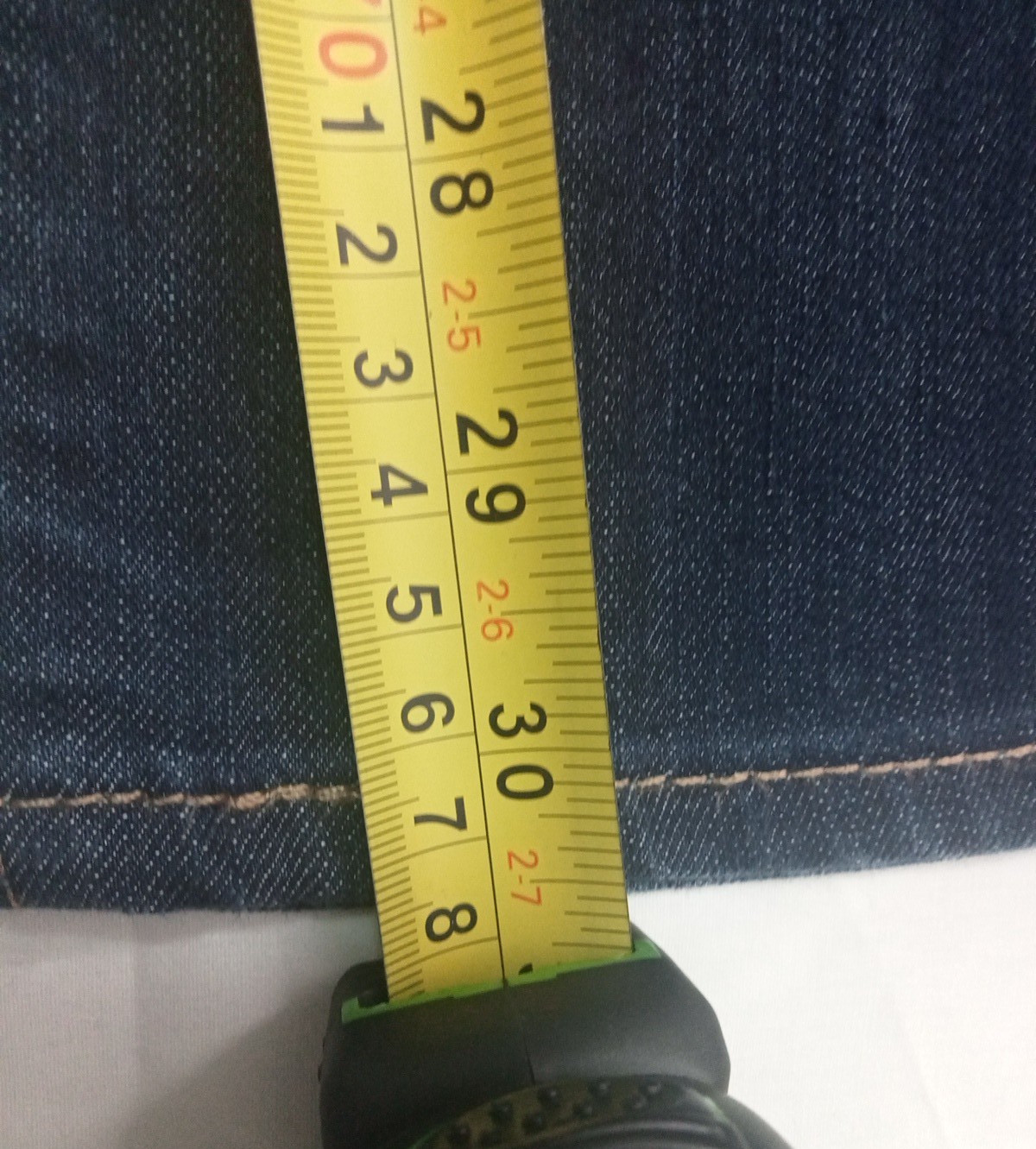 Levi's 712 dark wash straight leg jeans #straightlegjeans W27 L30 thumbnail 9