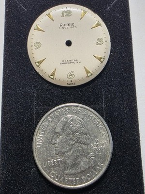 Vtg Phenix Watch Dial  27.50mm  (V11)