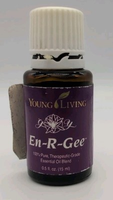 Young Living EN-R-GEE Pure Essential Oil Blend 15ml - Approx 80 % Full