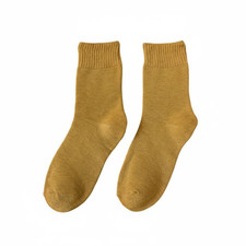 Men's thick center-calf winter socks with moisture control