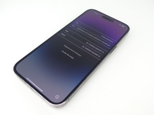 Original Display Gehäuse Apple iPhone 14 Pro Max A2894 Kamera SPRUNG #D4QP