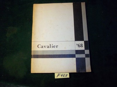 1968 MIDLAND Central Intermediate 'Cavalier' School Yearbook Mich~#F-468