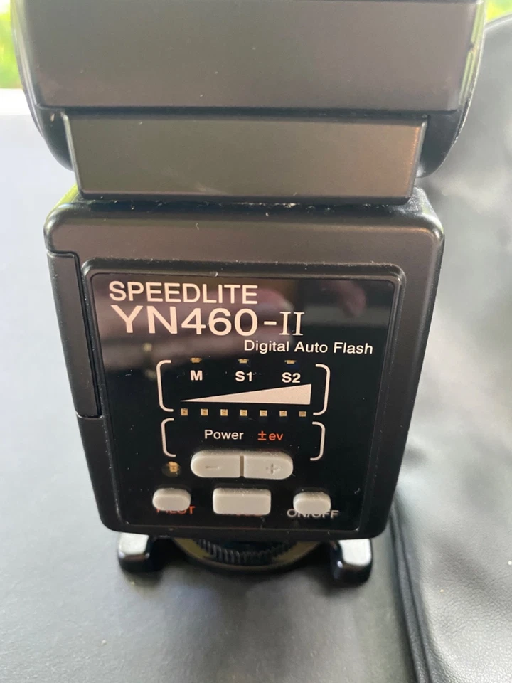YONGNUO DIGITAL SPEEDLITE YN460-II Manual FLASH for Nikon Canon Pentax Cameras - Image 3 of 4