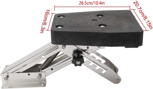 2 Stroke Outboard Motor Bracket Stainless Steel Up to 25HP for Boat Heavy Duty - Bild 2 von 10