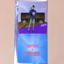 Dr.STONE Gen Round 1 Stand Coaster  MIB, Bowling Event Exclusive,