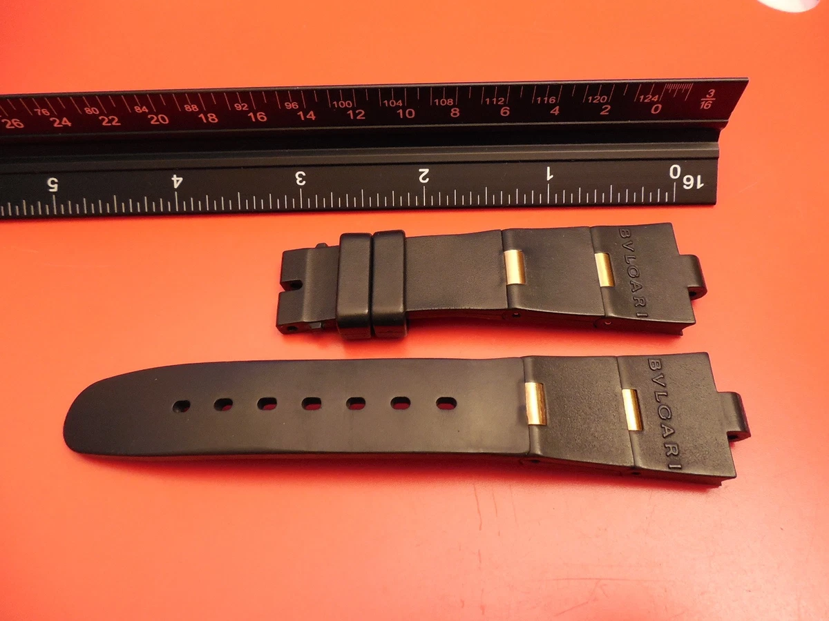 Bvlgari Rubber Wristwatch Bands for sale | eBay