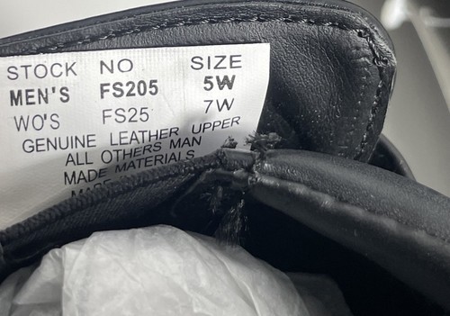 Florsheim Nifty Pucker Moc Slip On Black Work Shoes NEW Womens Size 7 W - Picture 7 of 8