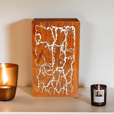 Rosewood Wooden Cremation Urn for Human or Pet Ashes 120 Cu in 8"x5"x5" ...