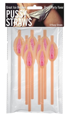 #ad Hott Products Pussy Straws 8 Novelty Bachelor Party Gag Gift Hp Htp3082 $10.50