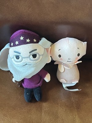 Lot of Harry Pottery Plush Albus Dumbledore Key Chain or Backpack Hanger & Mini
