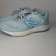New Balance 520 Womens Mesh Running Lace Up Sneakers Shoes Bali Blue Yellow 10