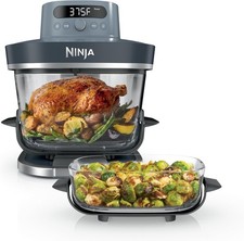 Ninja Crispi Pro 6-in-1 Glass Air Fryer | 450°F, Nontoxic, 6qt & 2.5qt Container